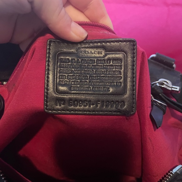 Limited Edition Black Coach Monogram - Picture 7 of 8